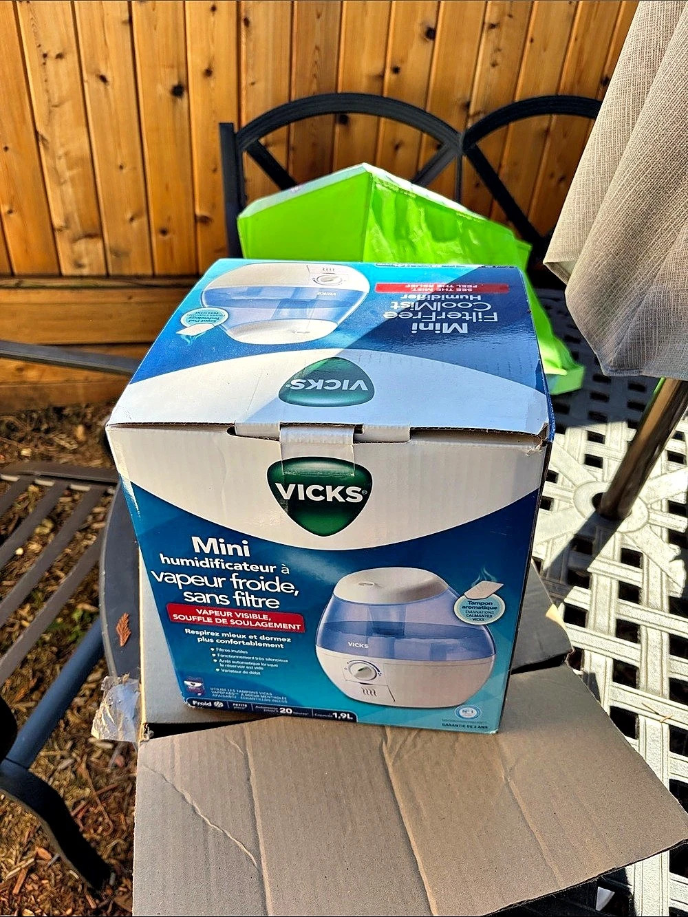 Vicks Mini Cool Mist Humidifier Cool Mist Humidifier